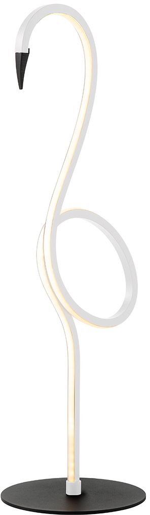 Elstead Lighting Flamingo tafellamp 1x6 W wit FLAMINGO-TL-WHT