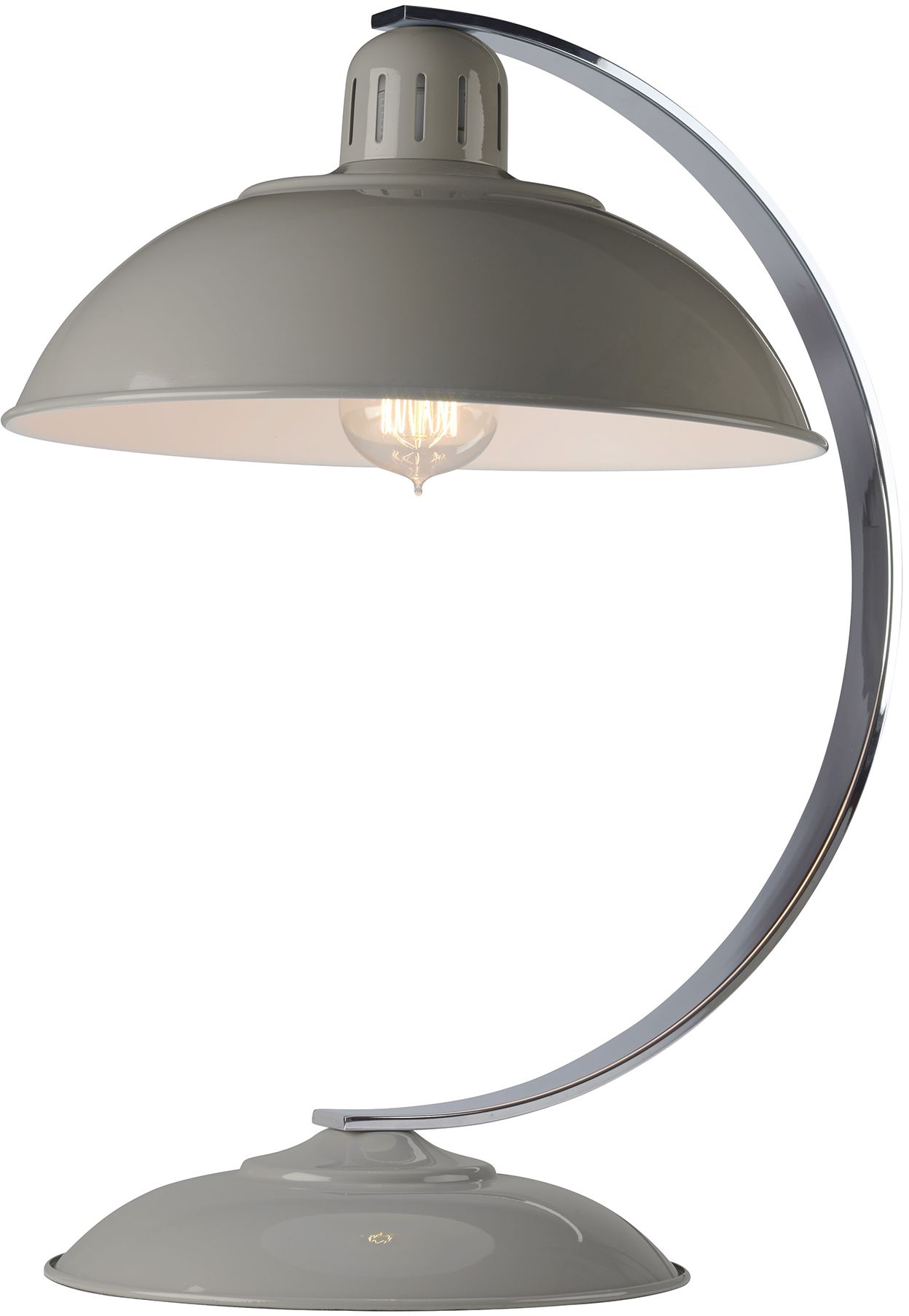 Elstead Lighting Franklin bureaulamp 1x60 W grijs FRANKLIN-GREY