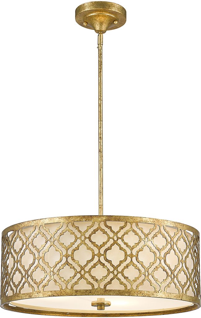 Elstead Lighting Arabella hanglamp 3x60 W gouden GN-ARABELLA-P-L