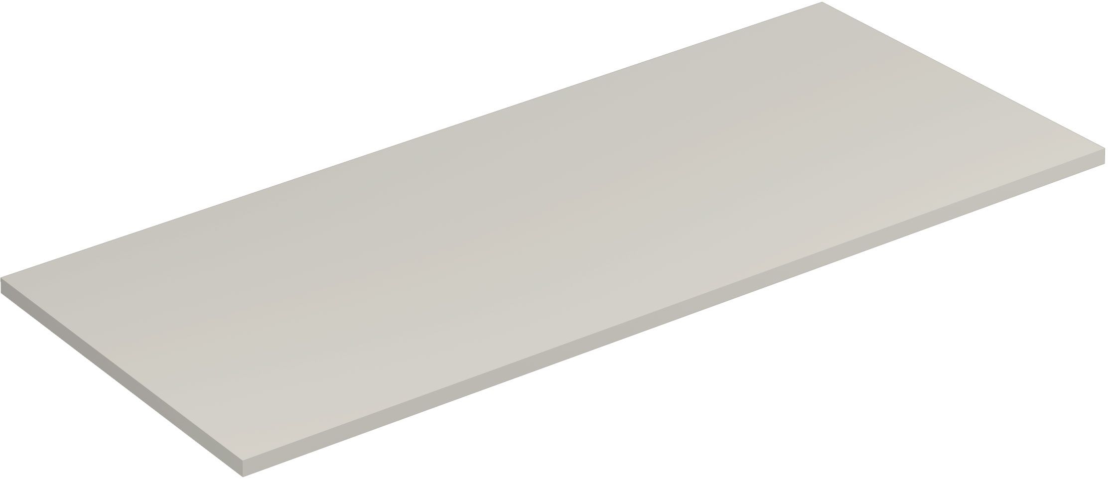 Kludi Icos badkamerblad op kast 120x50 cm grijs 50T120O2