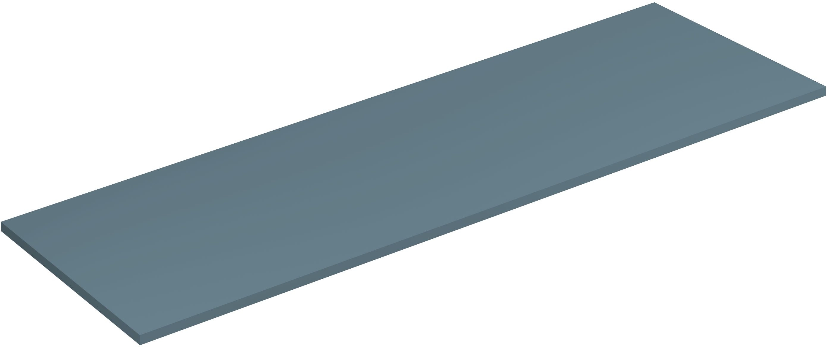 Kludi Icos badkamerblad op kast 160x50 cm blauw 50T160O3