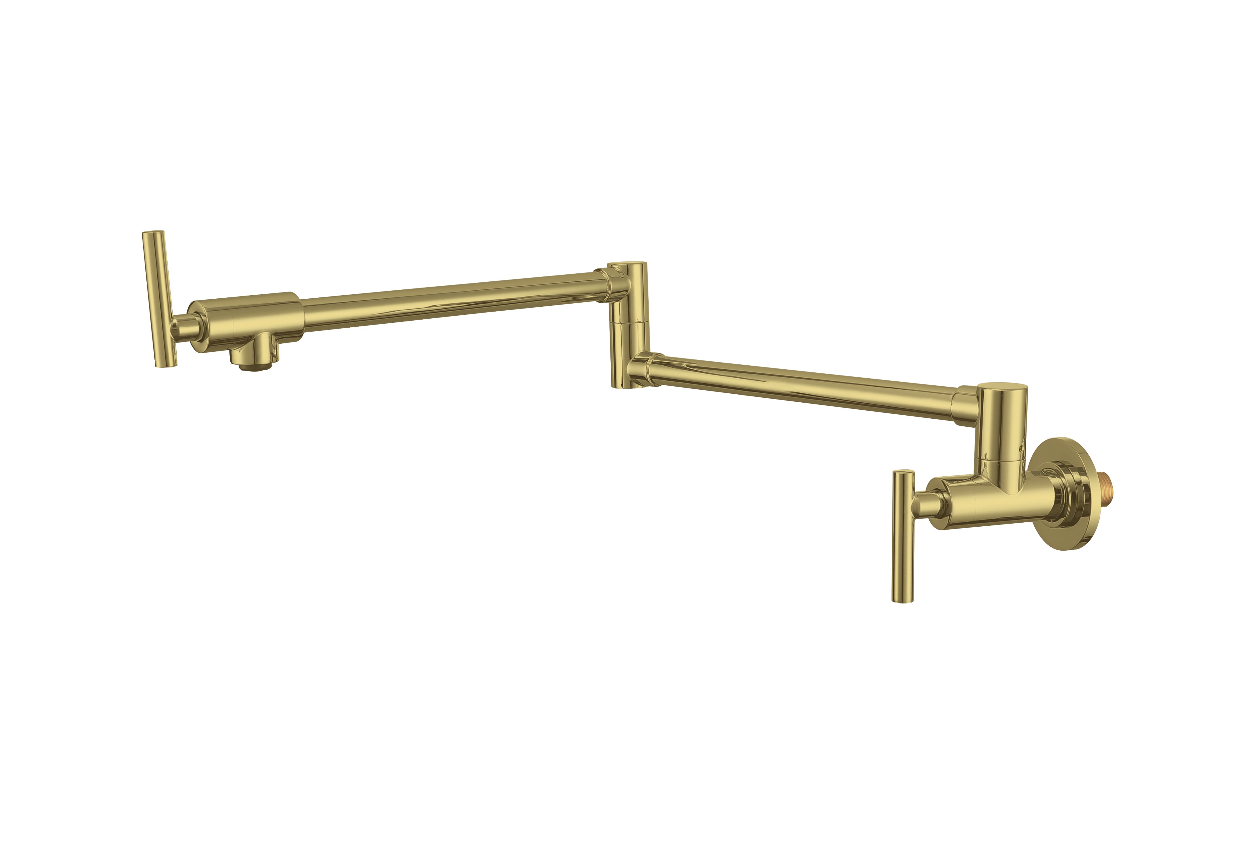 Berg Pot Filler keukenkraan wand goud/antiek goud 830135BG