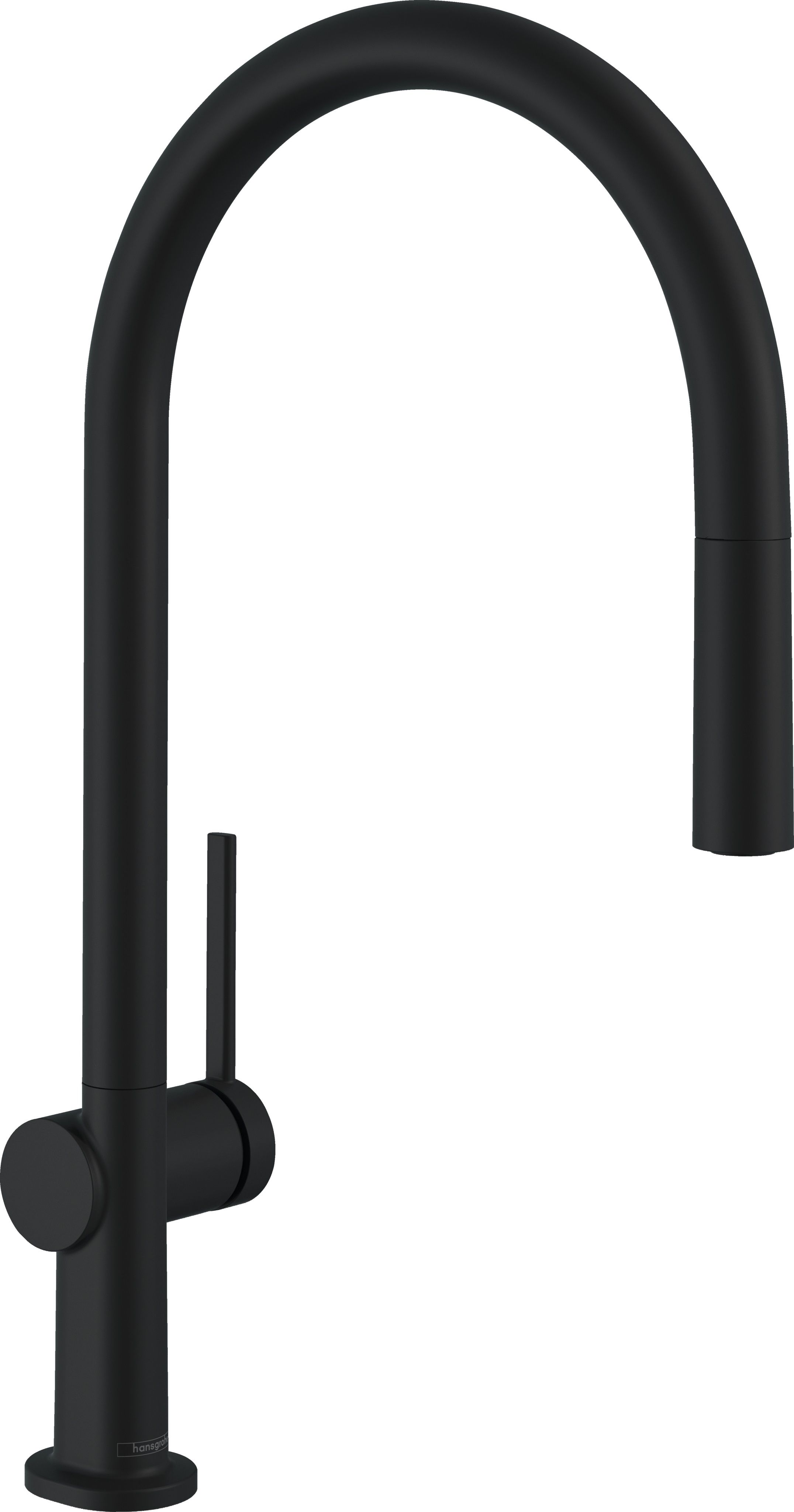 Hansgrohe Talis M54 keukenkraan staand zwart 72802670