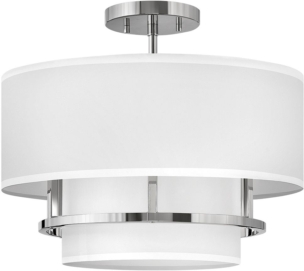 Elstead Lighting Graham hanglamp 3x40 W nikkel HK-GRAHAM-M-PN