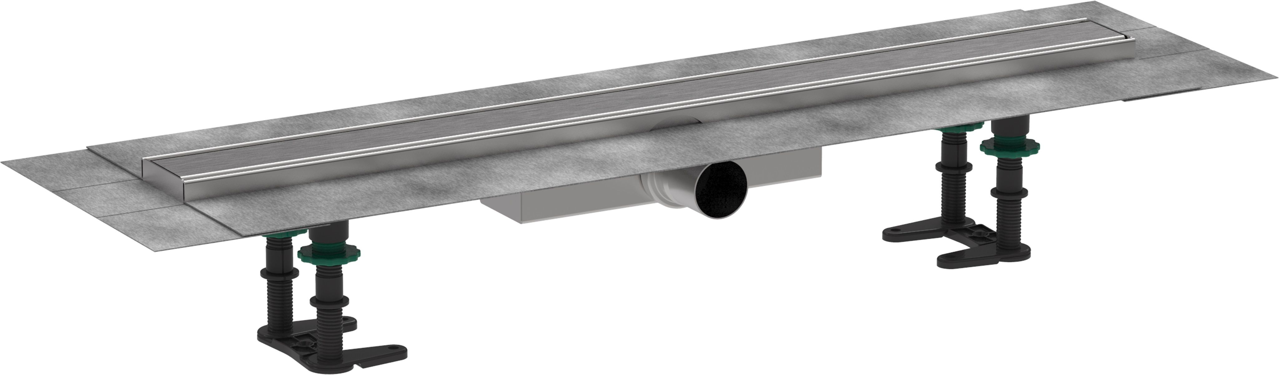 Hansgrohe RainDrain Compact lineaire afvoer 70 cm staal 56164800