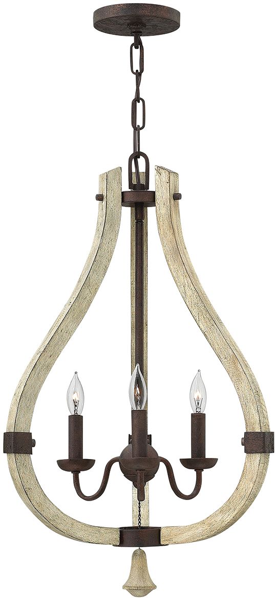 Elstead Lighting Middlefield hanglamp 3x60 W ijzer HK-MIDDLEFIELD3