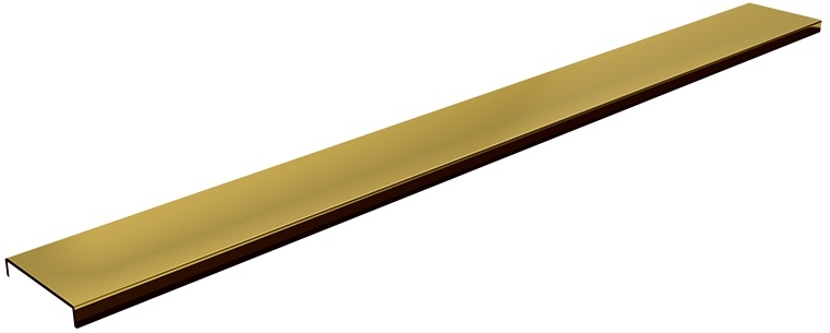 Schedpol Base Gold Shine Range afdekking lineaire afvoer 120 cm gouden 10.059/DPZP