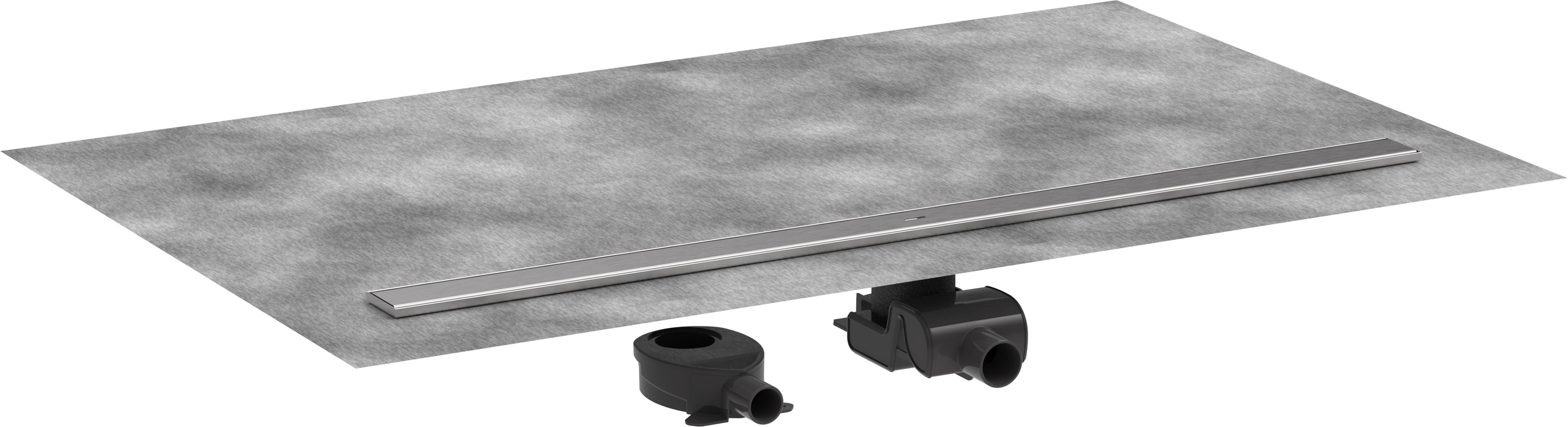 Hansgrohe RainDrain Allround lineaire afvoer 120 cm staal 56190800