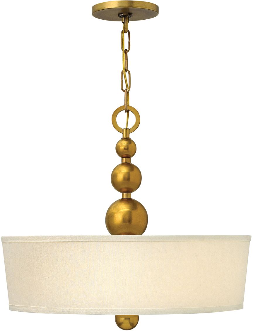Elstead Lighting Zelda hanglamp 3x60 W messing HK-ZELDA-P-B-VS