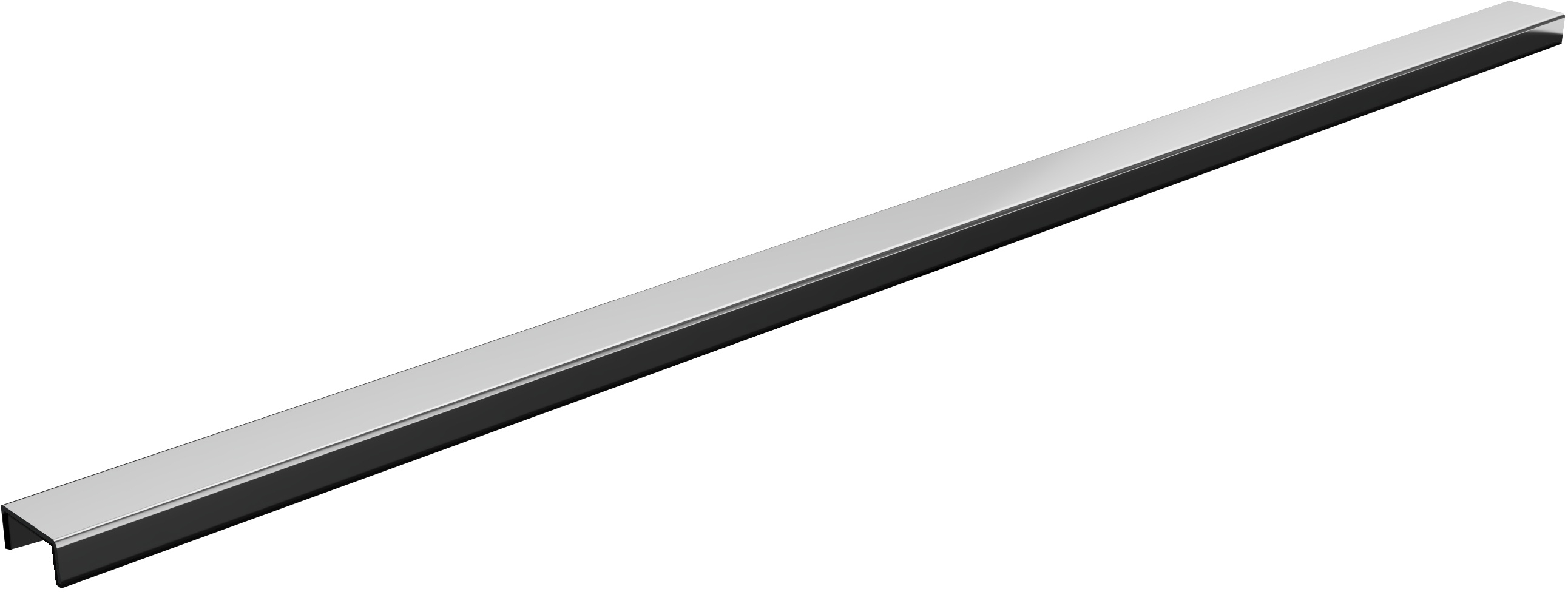 Schedpol Slim Steel Range afdekking lineaire afvoer 60 cm staal 10.050/SLX/DPSC