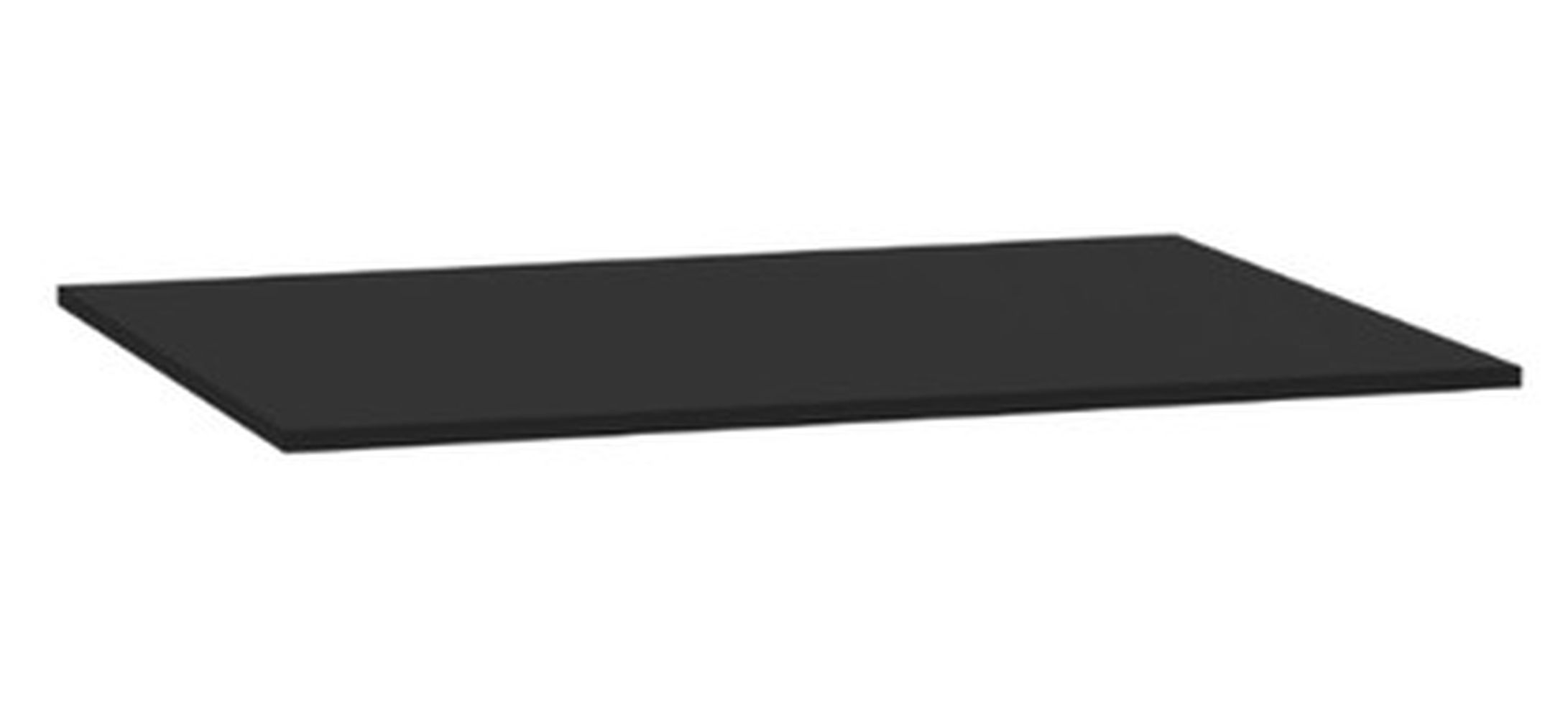 Excellent Tuto 2.0 badkamerblad op kast 80x46.5 cm zwart MLEX.2111.800.BK