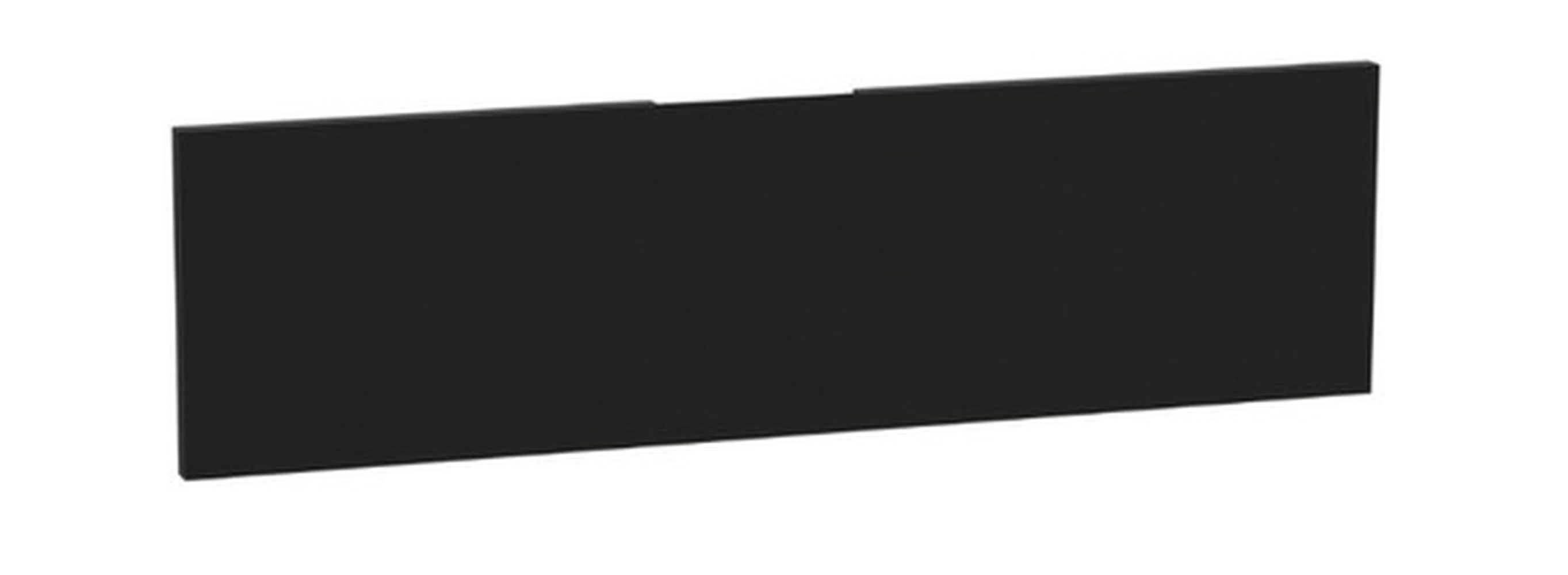 Excellent Tuto 2.0 voorzijde kast 80x2x21.9 cm hangend onder de wastafel zwart MLEX.2151.800.01.BK