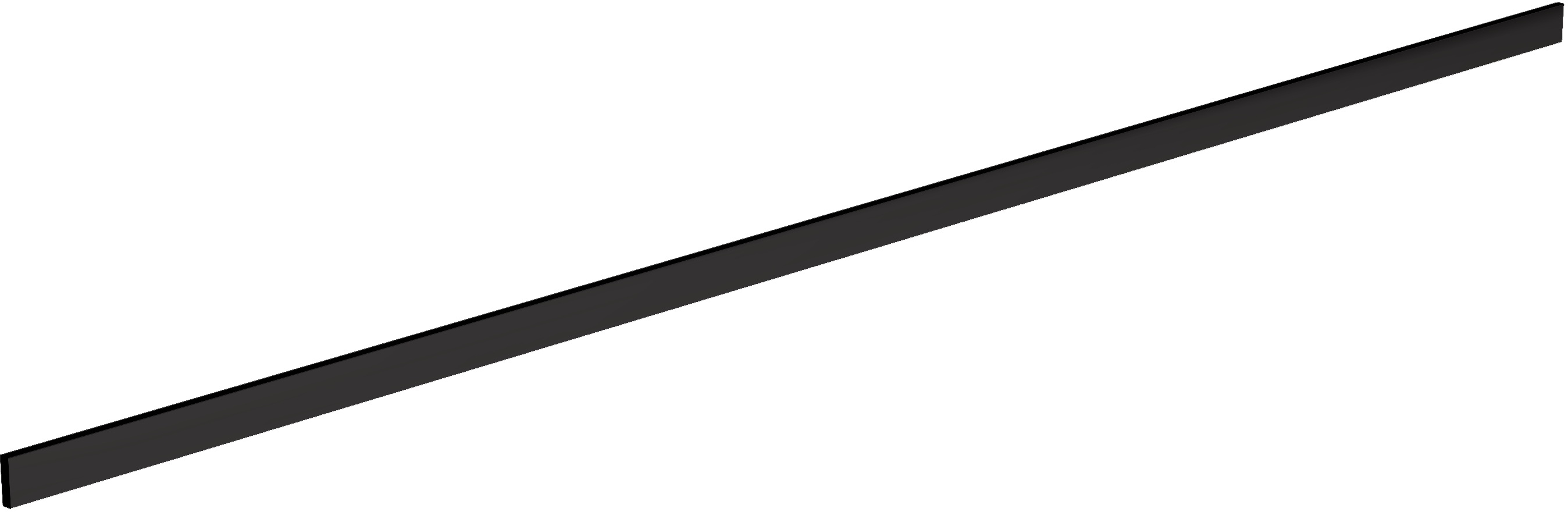 Schedpol Slit Black afdekking lineaire afvoer 60 cm zwart 10.050/BV/DPCM