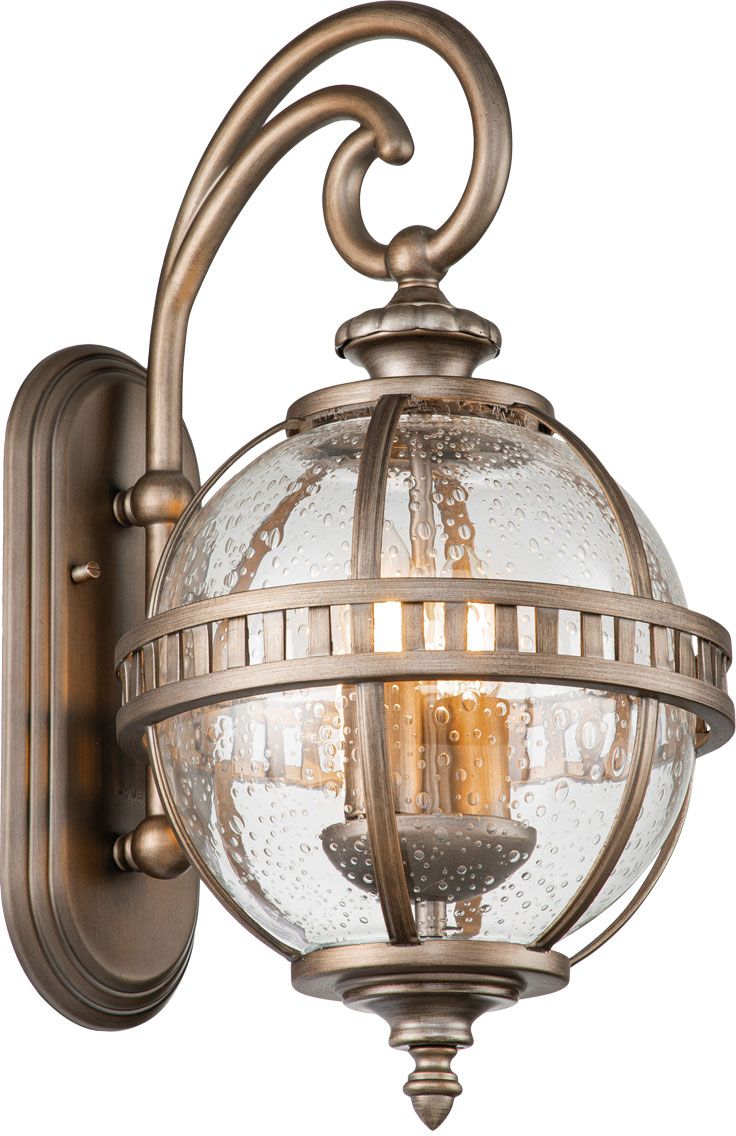Elstead Lighting Halleron buitenwandlamp 2x40 W bruin KL-HALLERON-2S-BU