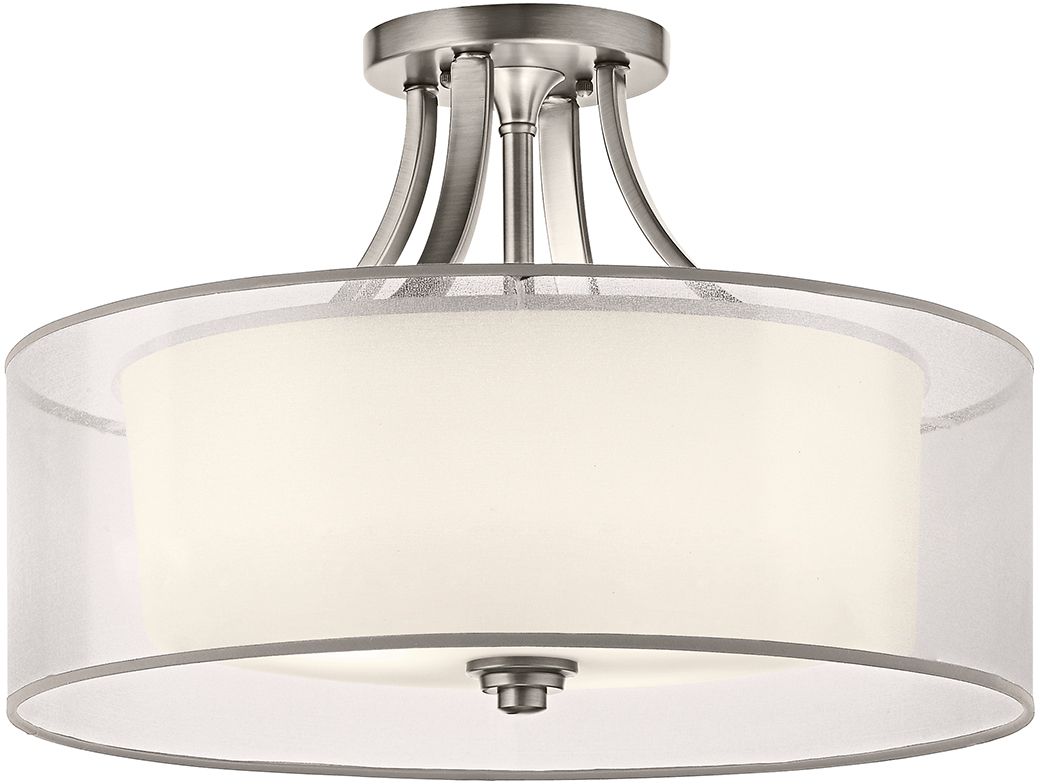 Elstead Lighting Lacey plafondlamp 4x40 W wit KL-LACEY-SFM-AP