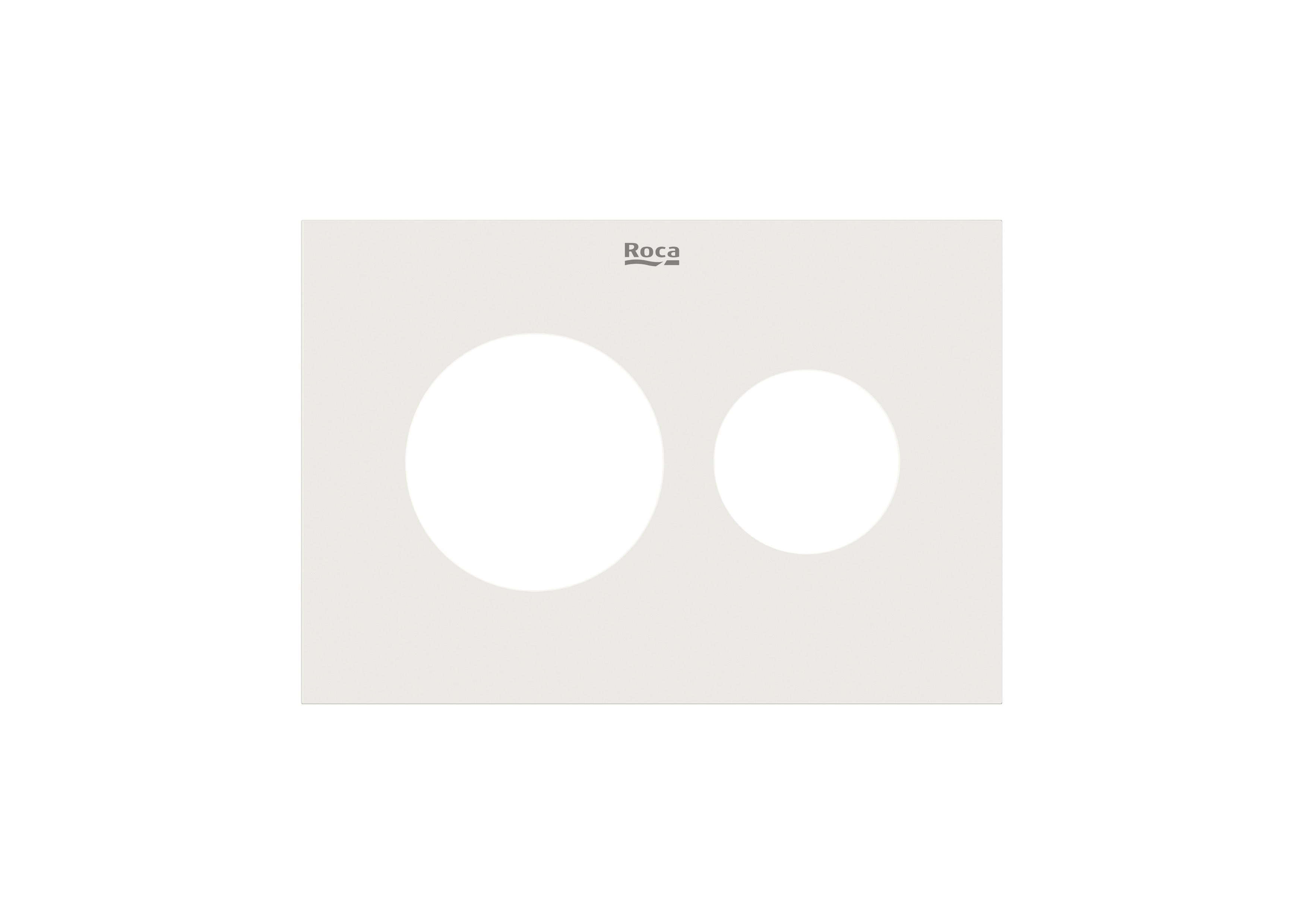 Roca Duplo S spoelknopplaat voor het toilet wit A8905233DD
