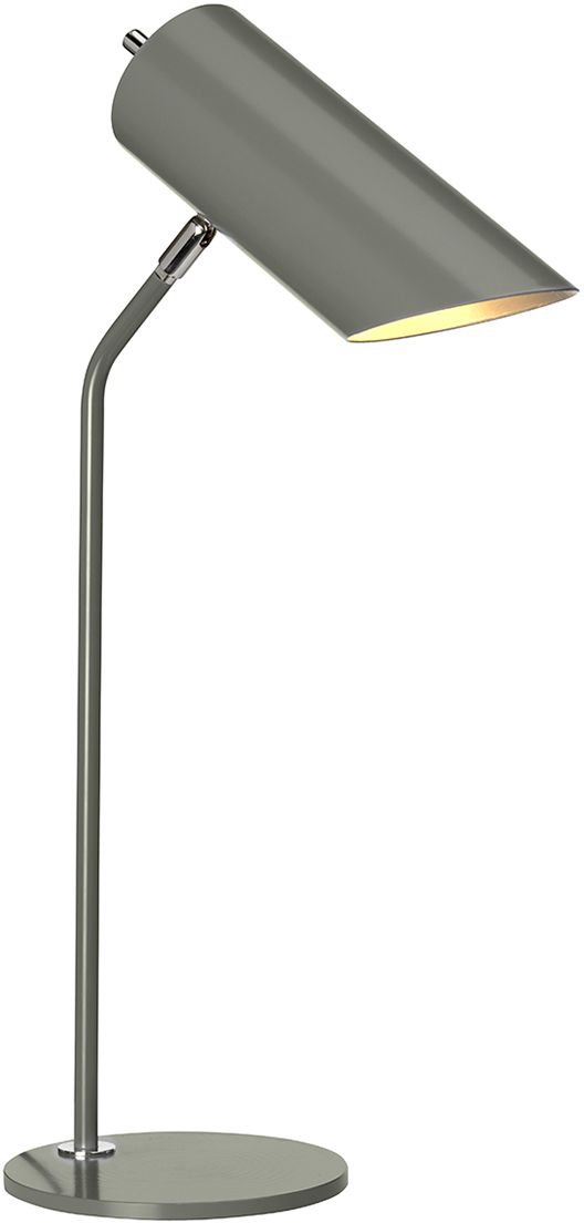 Elstead Lighting Quinto bureaulamp 1x8 W grijs-nikkel QUINTO-TL-GPN