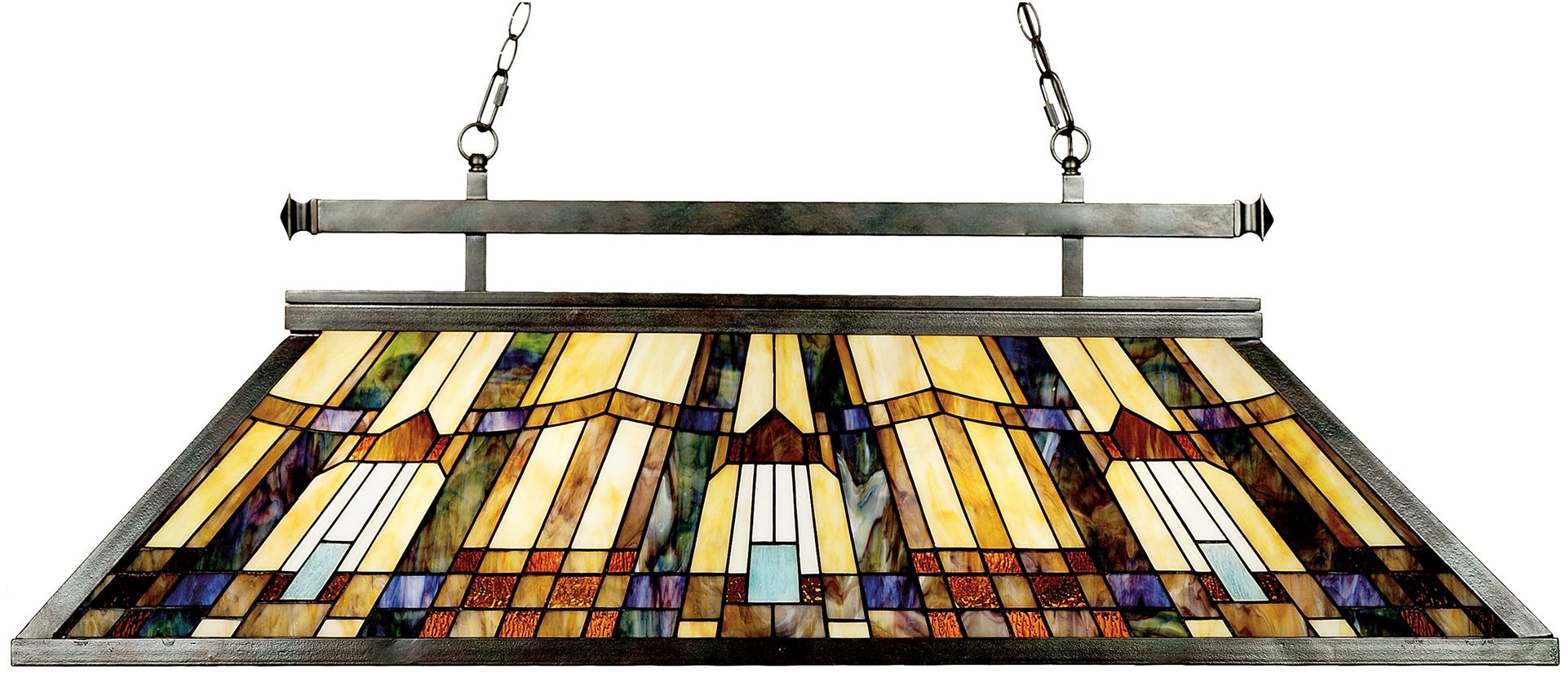 Elstead Lighting Inglenook hanglamp 3x60 W bruin QZ-INGLENOOK-ISLE