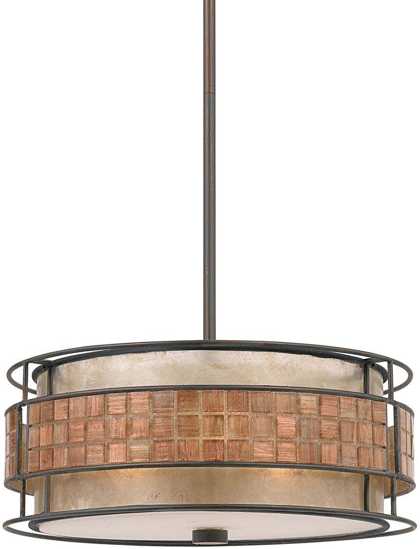 Elstead Lighting Laguna hanglamp 4x60 W koper QZ-LAGUNA-P