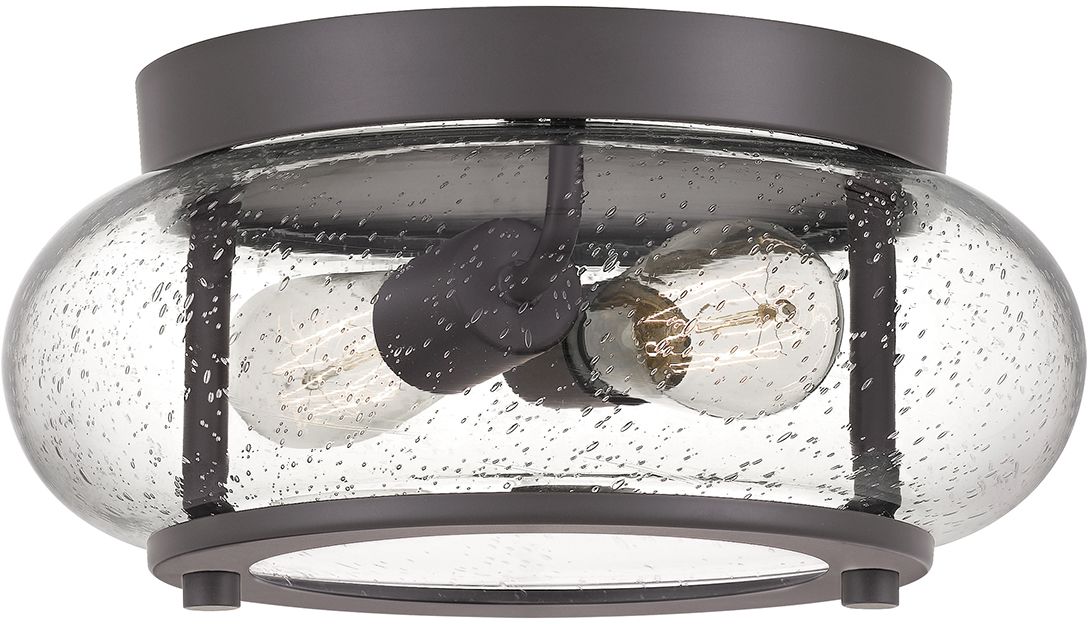 Elstead Lighting Trilogy plafond 2x40 W bruin QZ-TRILOGY-FS-OZ
