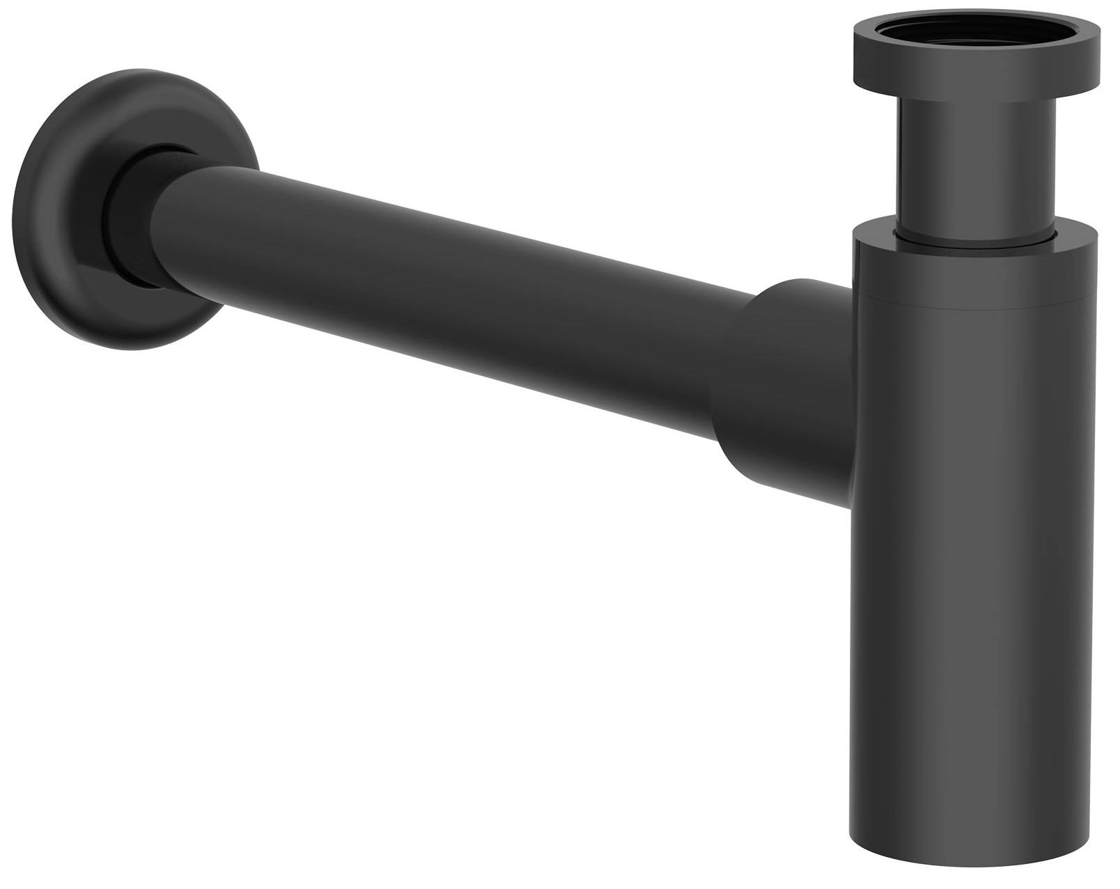 Roca Aqua compacte wastafelsifon flessengroen zwart A5064070NB