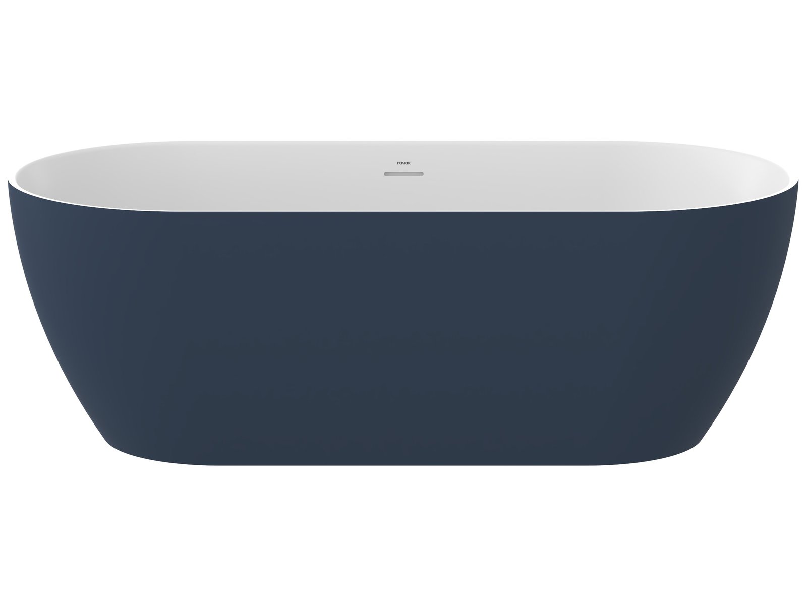 Ravak Freedom O Tec vrijstaand bad 170x77 cm ovaal tweekleurig CD21400000