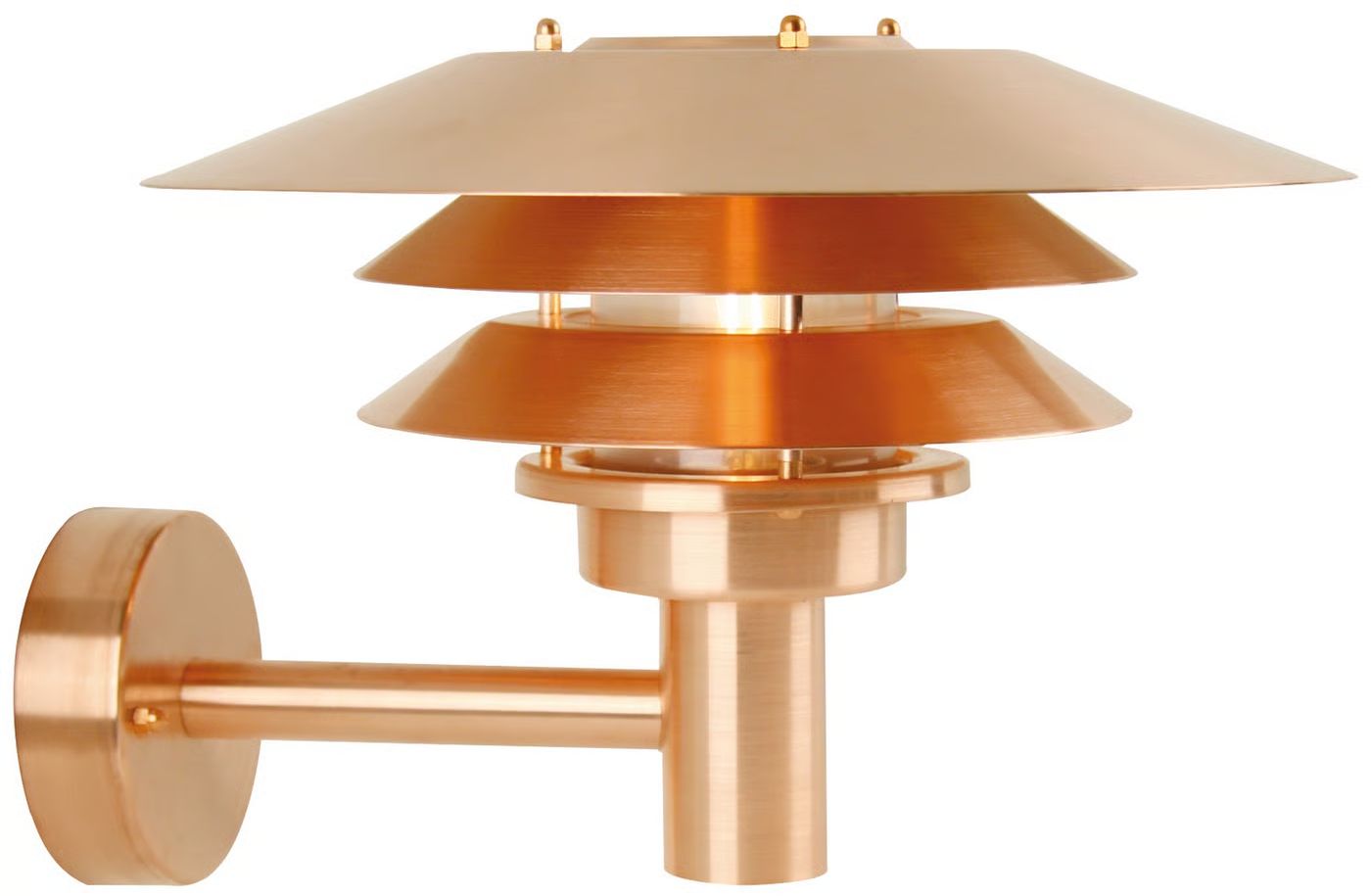 Nordlux Venø buitenwandlamp 1x60 W koper 10600625