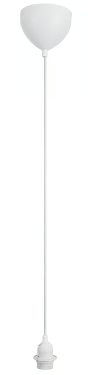 Nordlux Basic hanglamp 1x60 W wit 2412013001