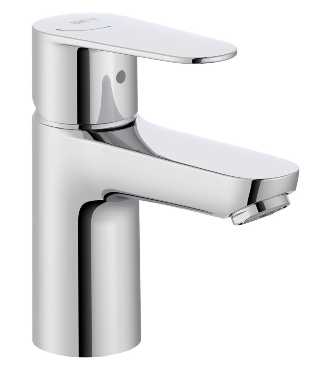 Roca Victoria Plus wastafelkraan staand chroom A5A324FC0M
