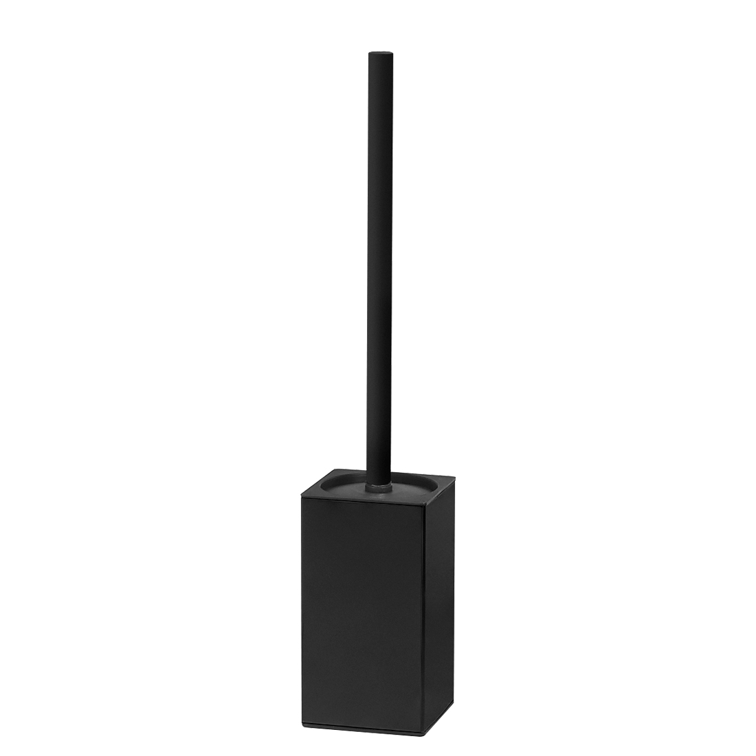 Faneco Sydney toiletborstel geplaatst zwart HTB02XBL