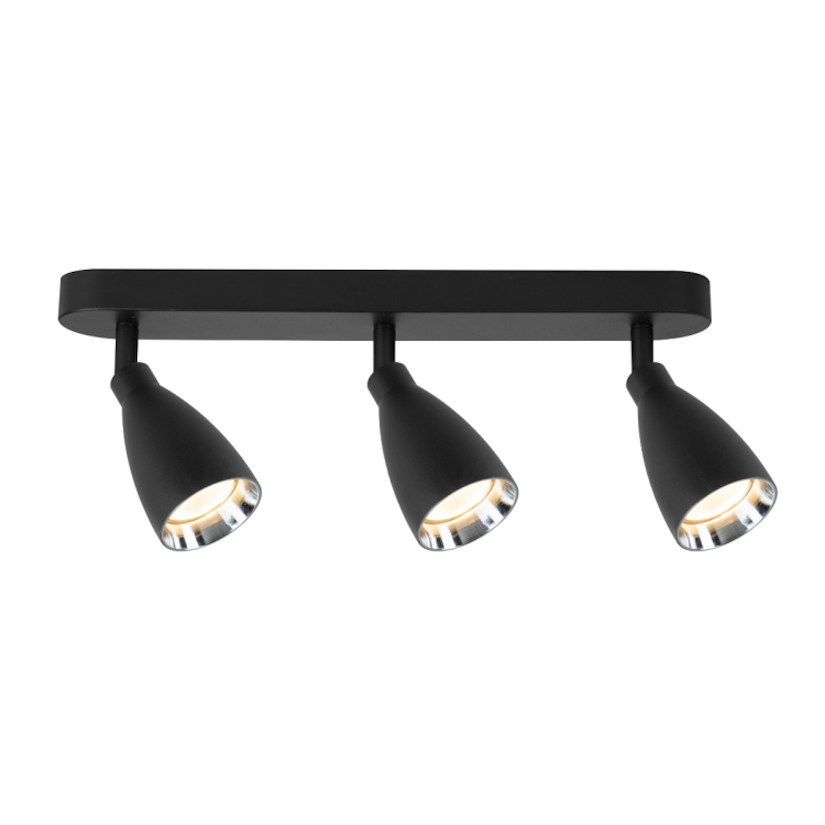 Light Prestige Campana plafondlamp 3x8 W zwart LP-3103/3WS BK