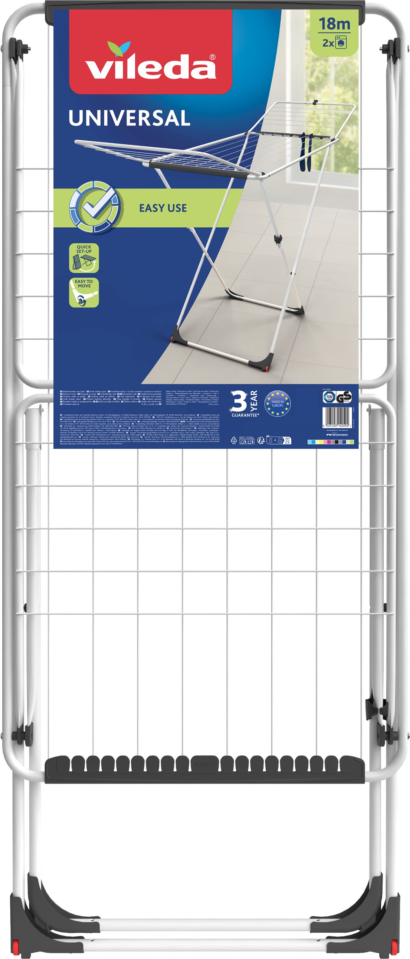 Vileda Universal wasdroger staand 179758