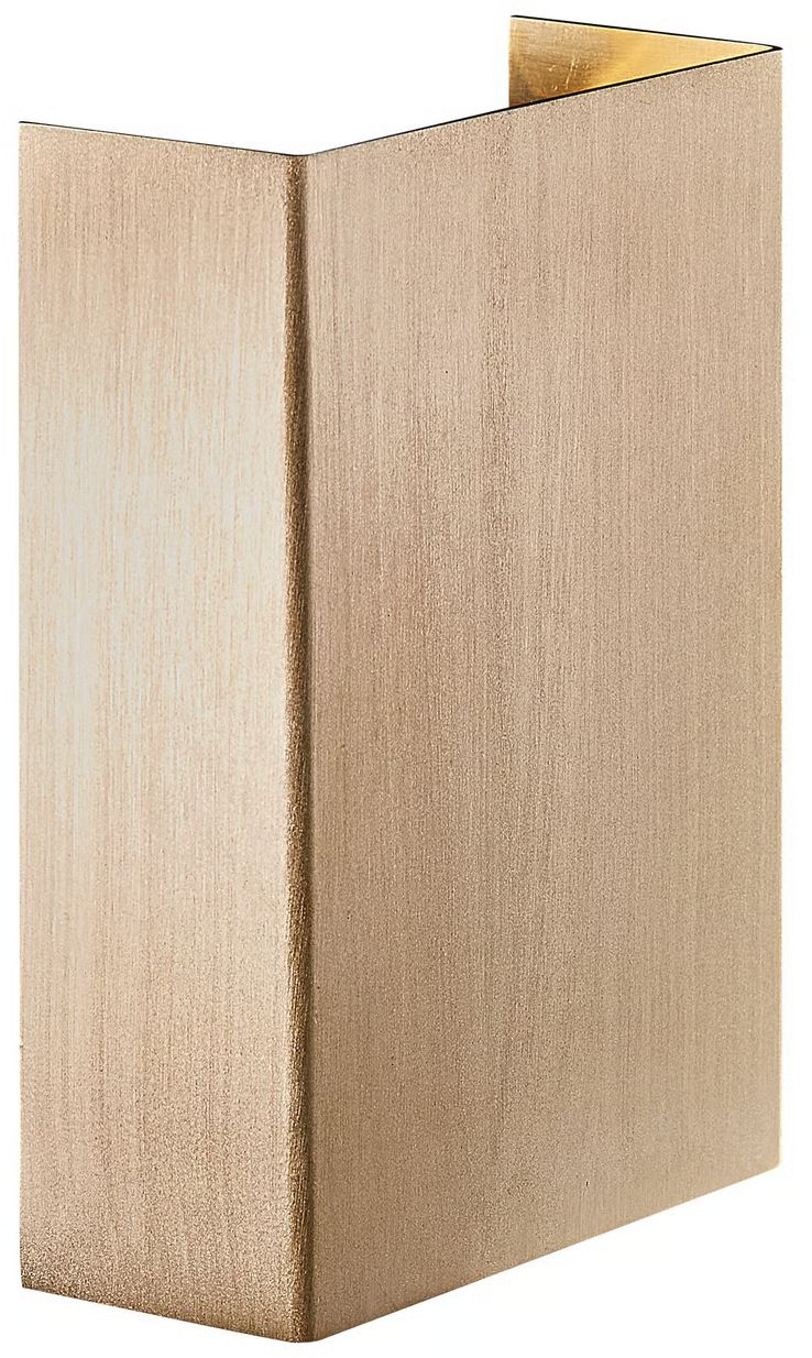 Nordlux Fold buitenwandlamp 2x3.75 W messing 2019041035