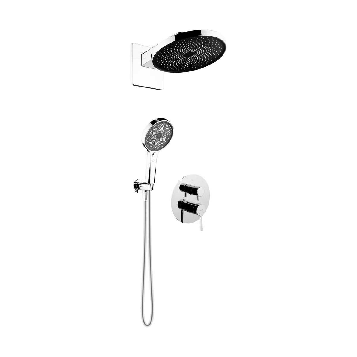 Set bad- en douchekraan Oltens Rann 34111100, regendouche Oltens Vann 37007100, 39403100, 37107100, 39304100, 37200100