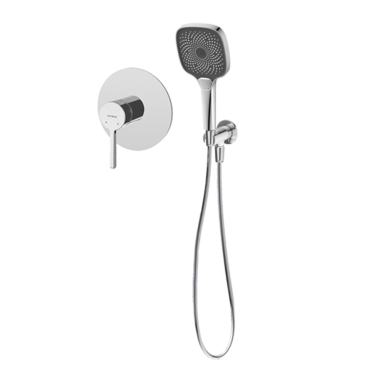 Set douchekraan Oltens Rann 33107100, douchekop Oltens Havis EasyClick 37108100, 39304100, 37200100