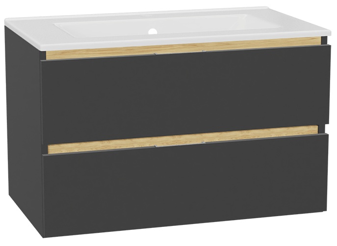 Set kastbehuizing Excellent Tuto 2.0 MLEX.2172.800.GRBL, wastafel Excellent As CEEX.3617.800.WH, MLEX.2151.800.01.GR