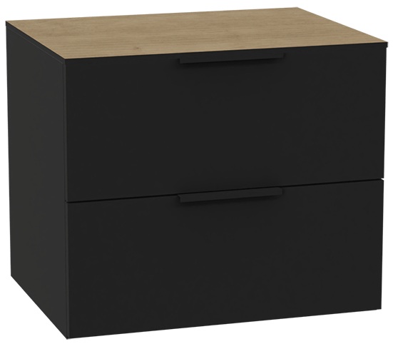 Set kastbehuizing Excellent Tuto 2.0 MLEX.2172.600.BKBL, badkamerblad op kast Excellent Tuto 2.0 MLEX.2116.600.BL, MLEX.2151.600.02.BK