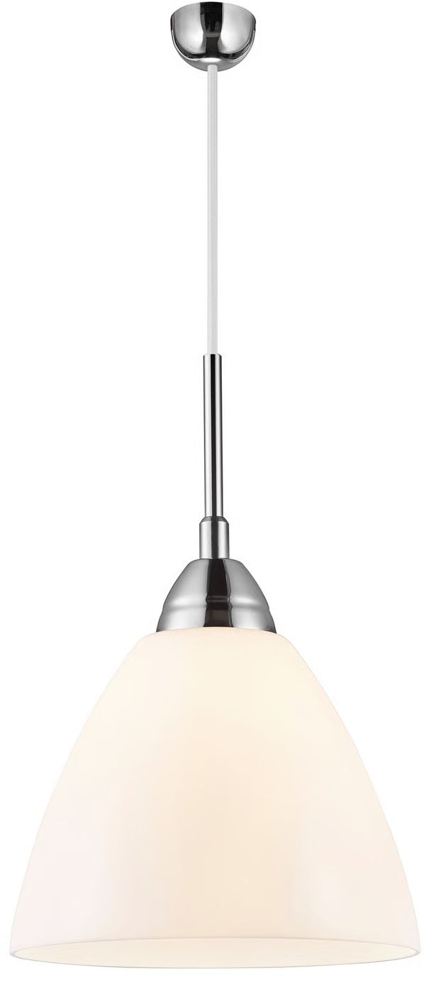 Nordlux Read hanglamp 1x60 W wit-chroom 73163010
