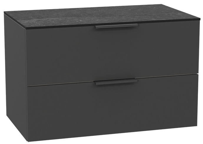 Set kastbehuizing Excellent Tuto 2.0 MLEX.2172.800.GRBL, badkamerblad op kast Excellent Tuto 2.0 MLEX.2116.800.MA, MLEX.2151.800.02.GR