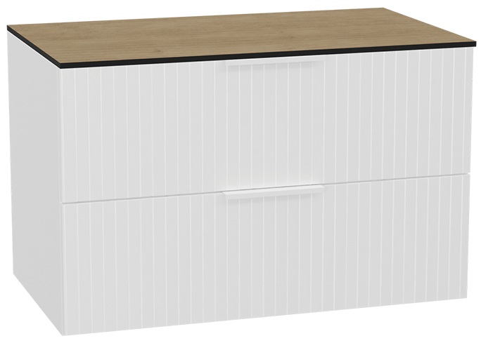 Set kastbehuizing Excellent Tuto 2.0 MLEX.2172.800.WHBL, badkamerblad op kast Excellent Tuto 2.0 MLEX.2116.800.BL, MLEX.2151.800.03.WH