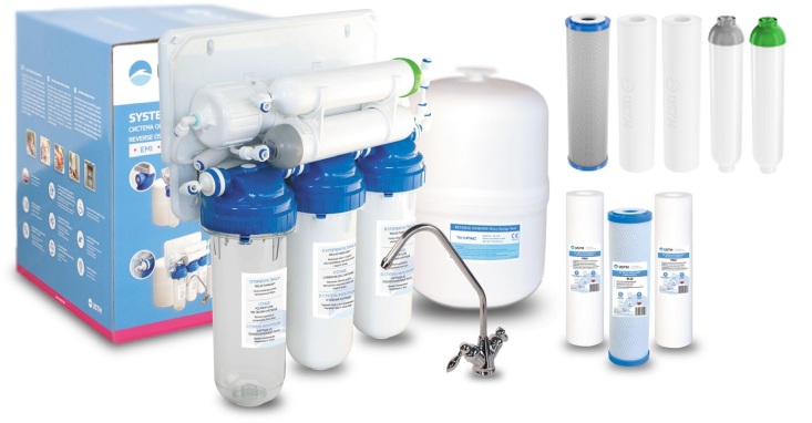 Set omgekeerde osmose filterset USTM RO6 RO6WFU, omgekeerde osmose filterpatroon USTM SET13