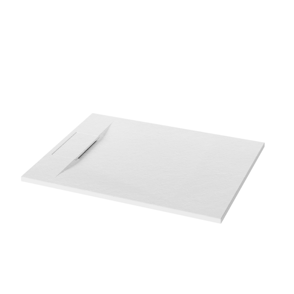 Invena Alvero rechthoekige douchebak 90x80 cm wit AK-7B-809