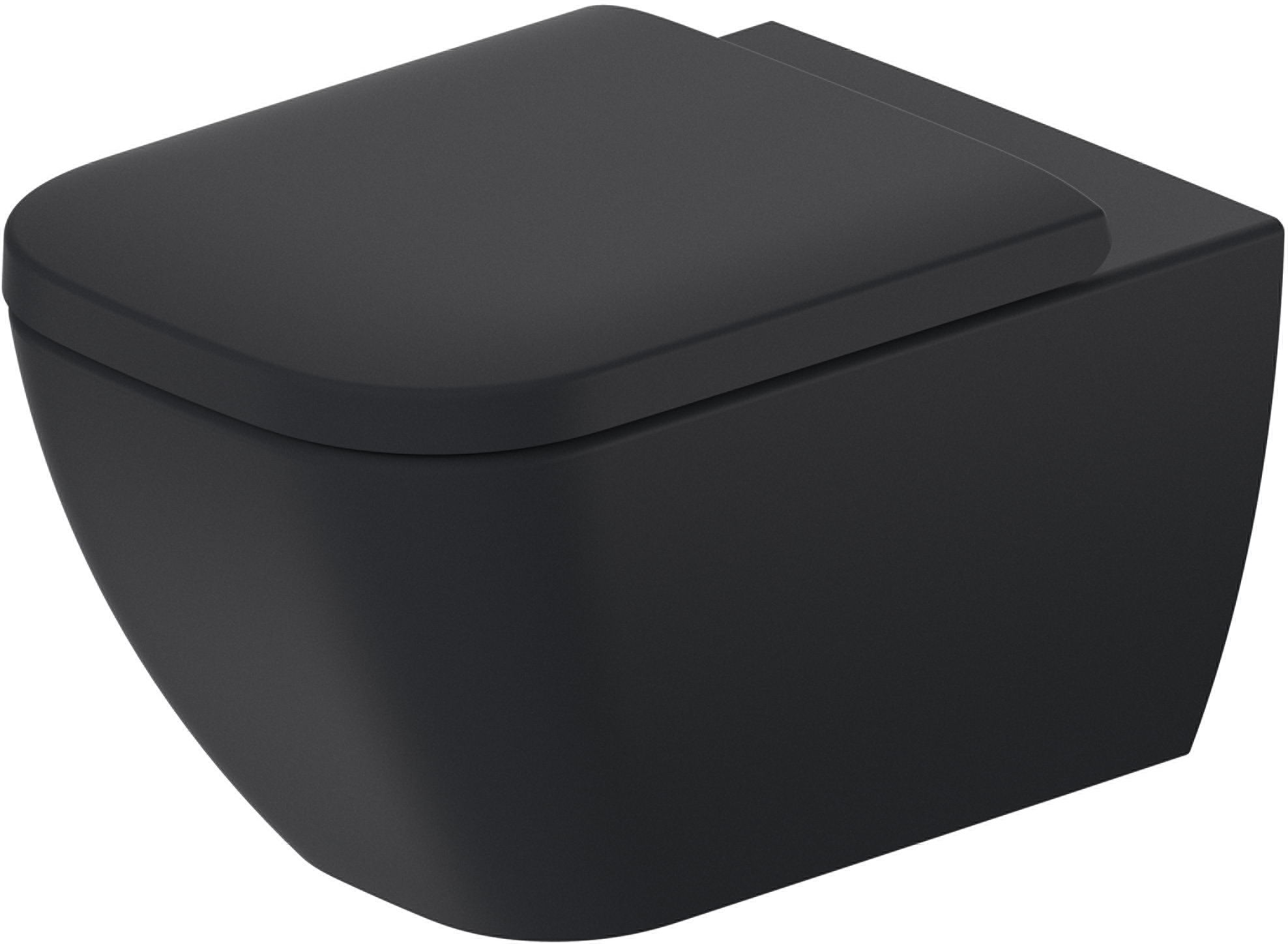 Duravit Happy D.2 toiletpot hangend zonder kraag antraciet mat 222209AD00