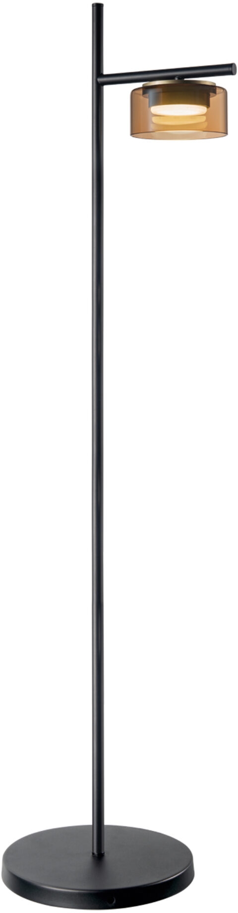 Goldlux Ofelia staanlamp 1x10 W zwart 331496