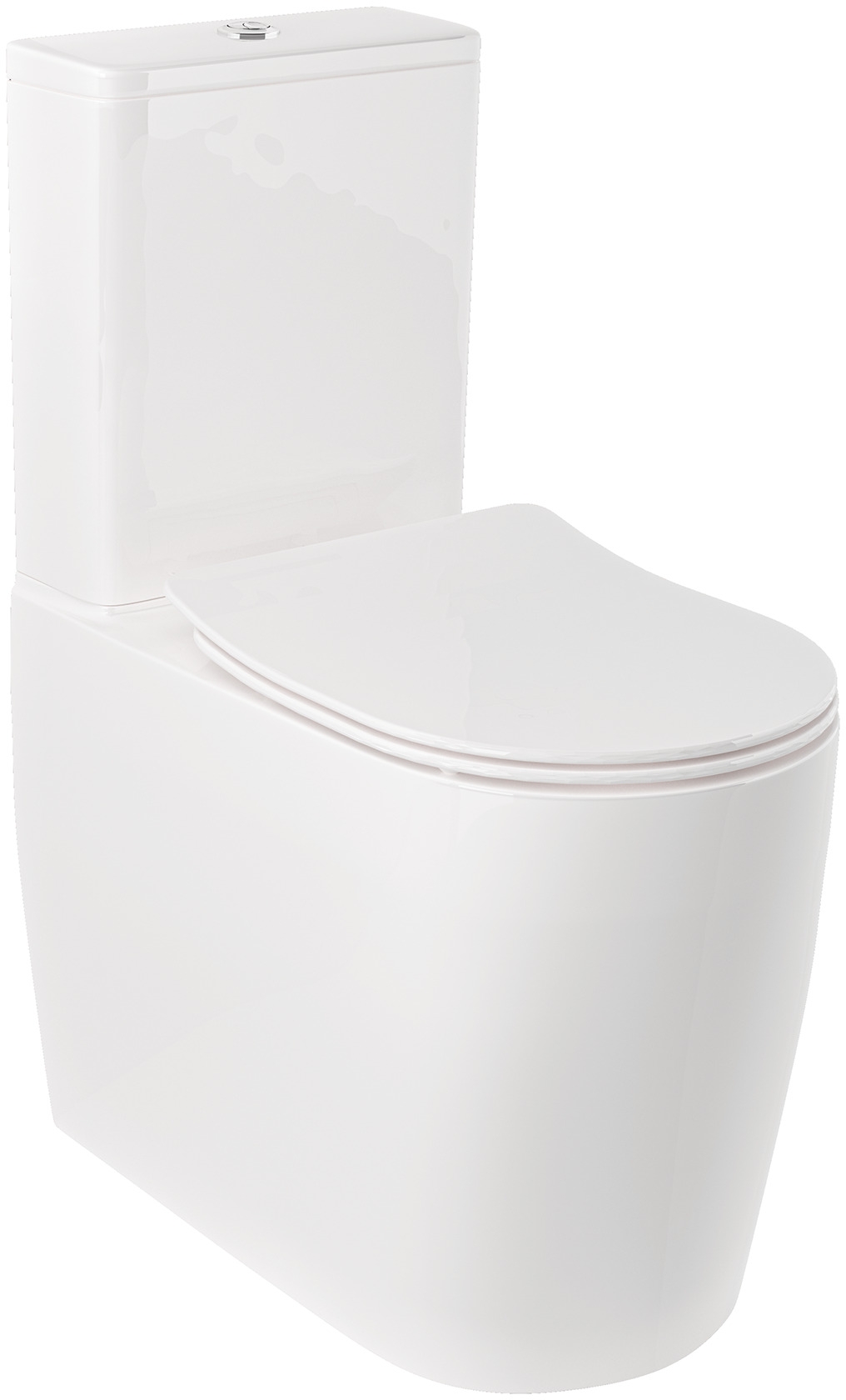 Kludi Resa R compacte toiletpot met vortexspoeling wit 23WCB0643