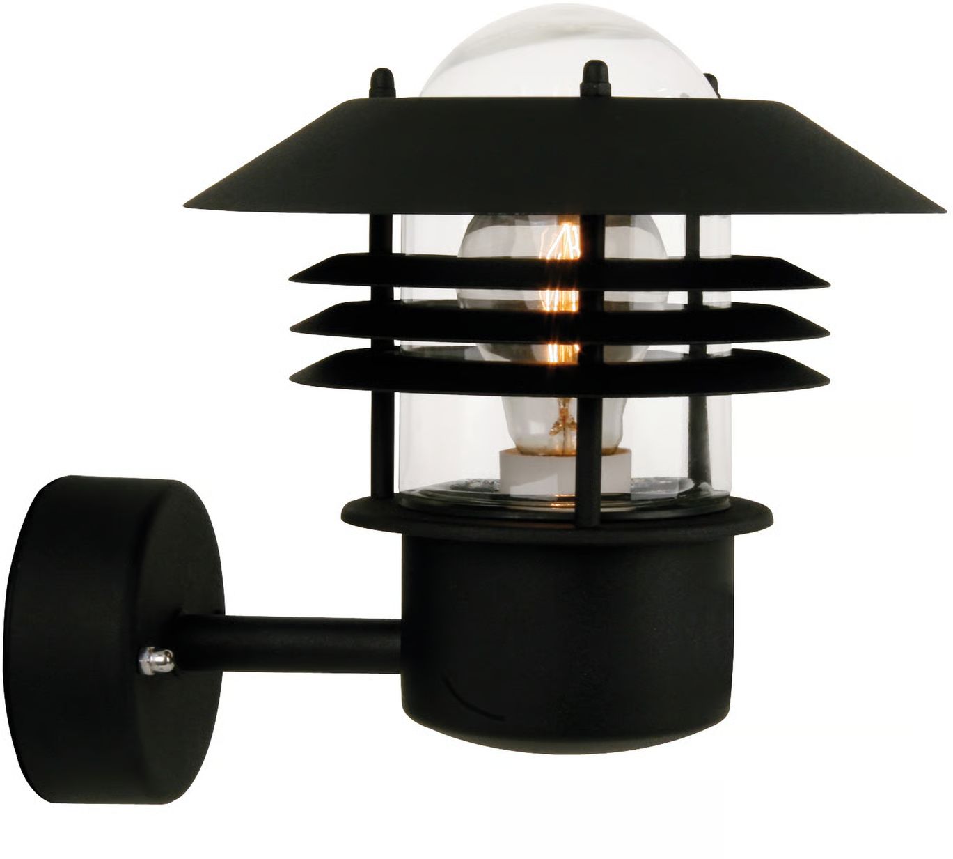 Nordlux Veje buitenwandlamp 1x60 W zwart 25091003