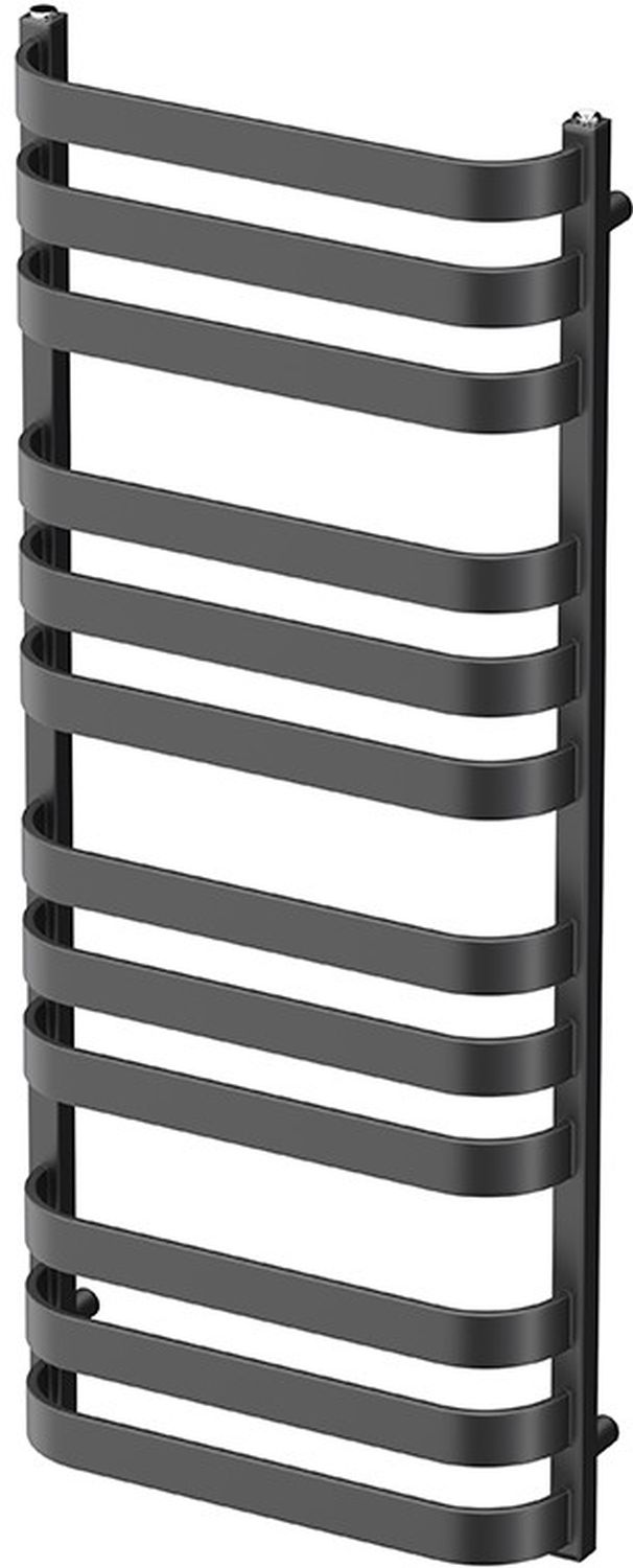 LaVita Scala badkamerverwarming ladder 126.5x53 cm zwart 5904194693220