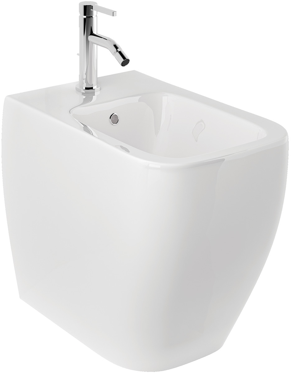 Kludi Resa C bidet staand wit 28BIB0243