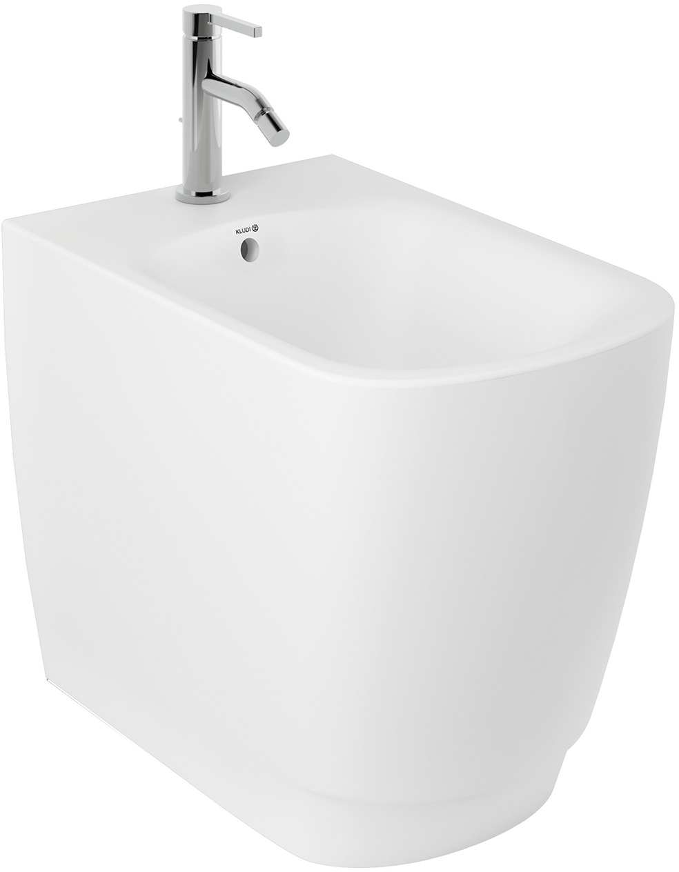 Kludi Resa S bidet staand wit 27BIB0153
