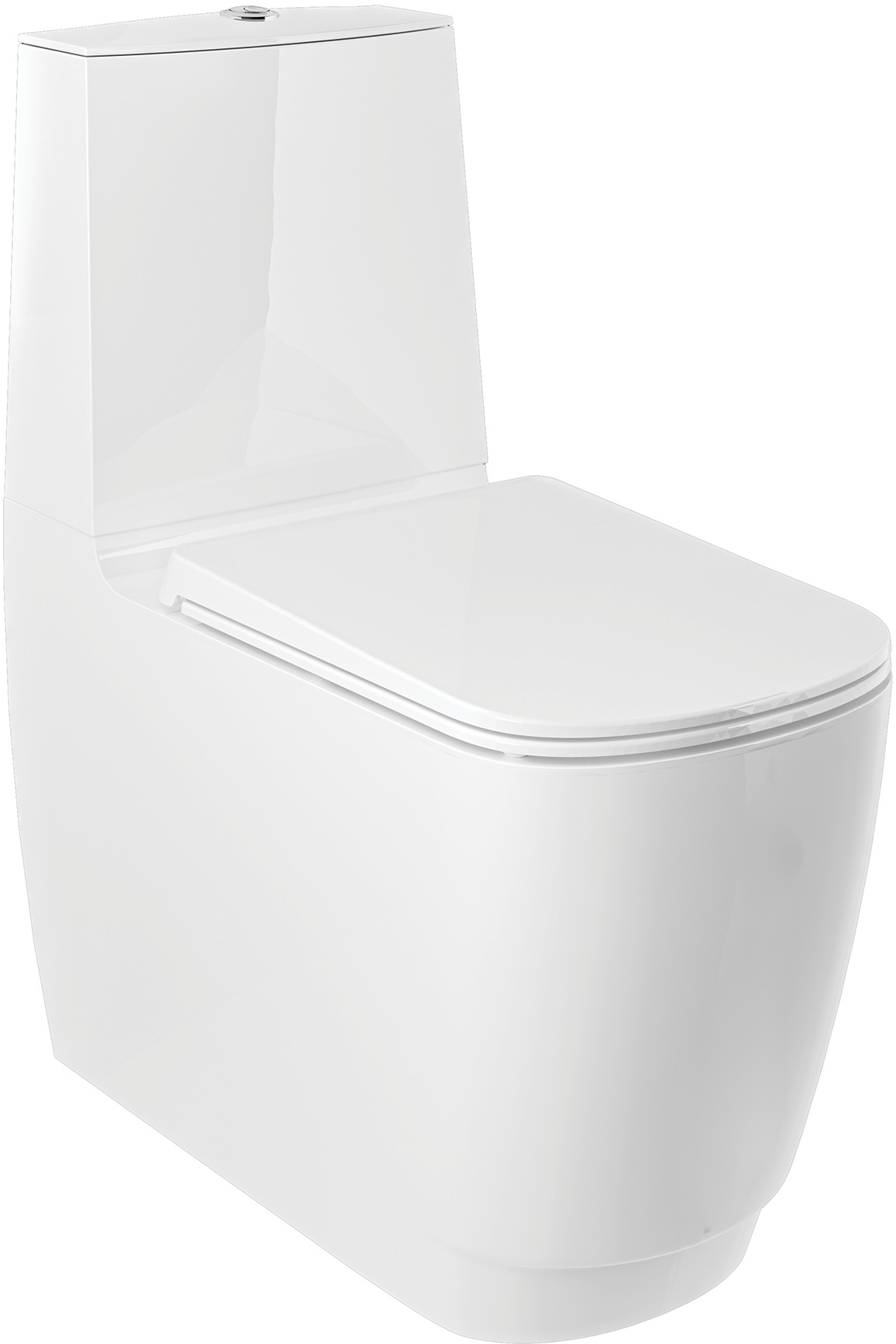 Kludi Resa S compacte toiletpot met vortexspoeling wit 27WCB0143